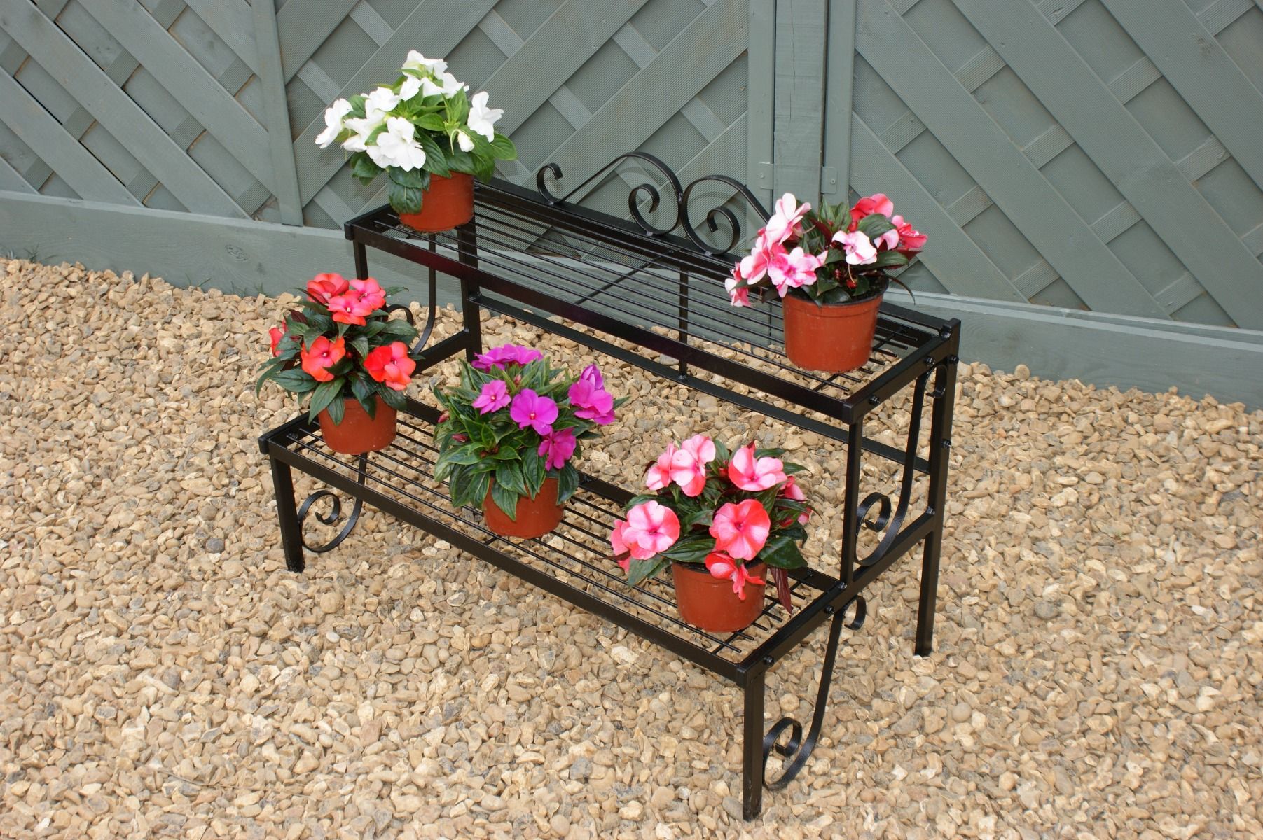 Garden pot store stand