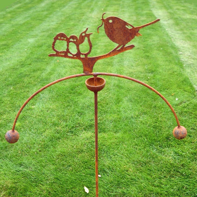 SONY DSC Birds Feeding Wind Rocker - Image 1