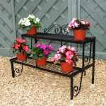 2 Tier Straight Pot Stand