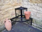 2 Tier Corner Pot Stand - Image 4