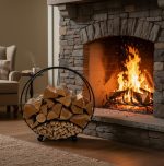 Round Log Basket - Image 2