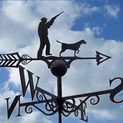Shooting-Weathervane-v2 Shooting Scene Weathervane - Image 1