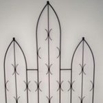 Triple Centre Point Gothic Panel