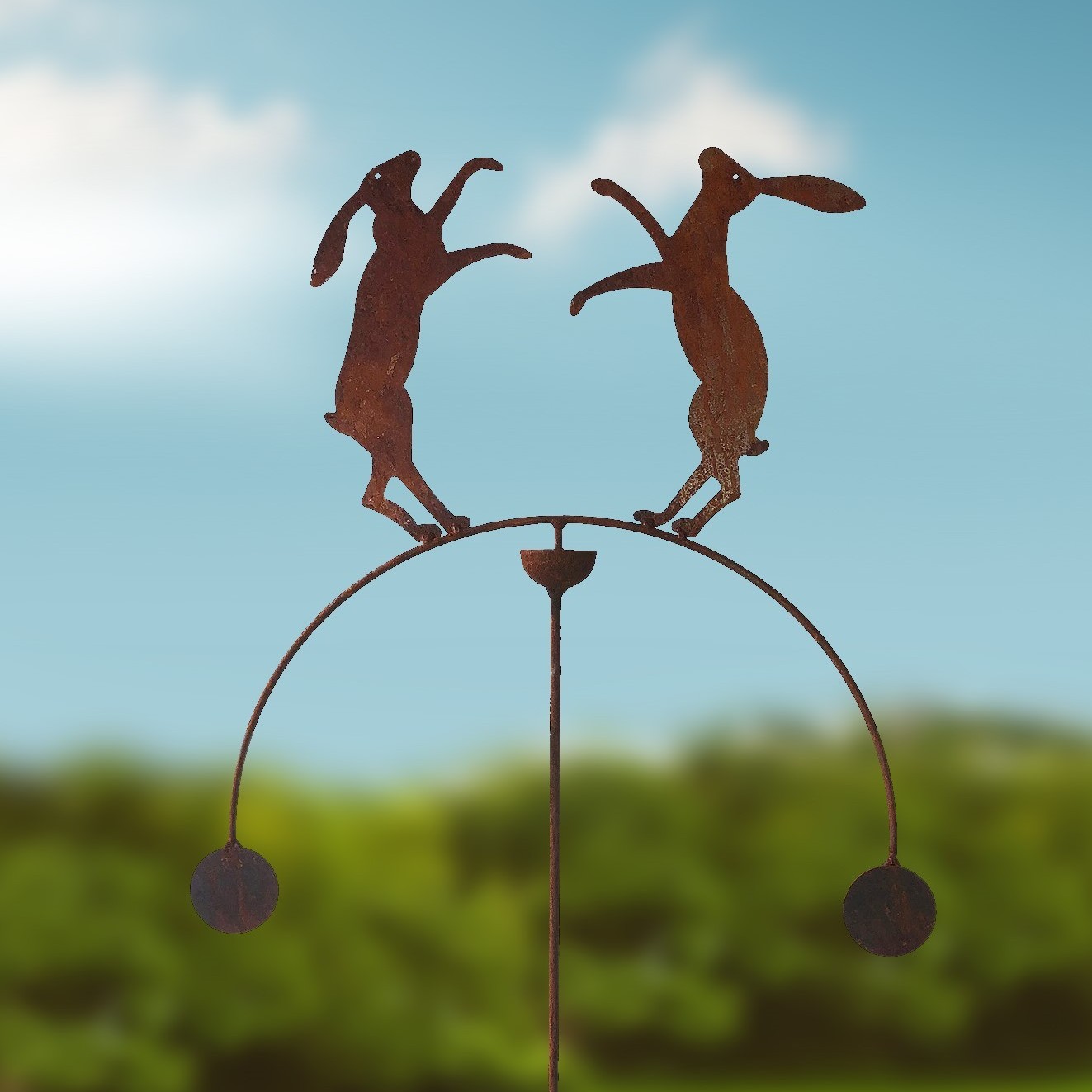 Windrocker-boxing-Hare-square Boxing Hares Double Wind Rocker - Image 1