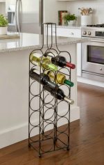 Bottle Shape Wine Rack - Image 2