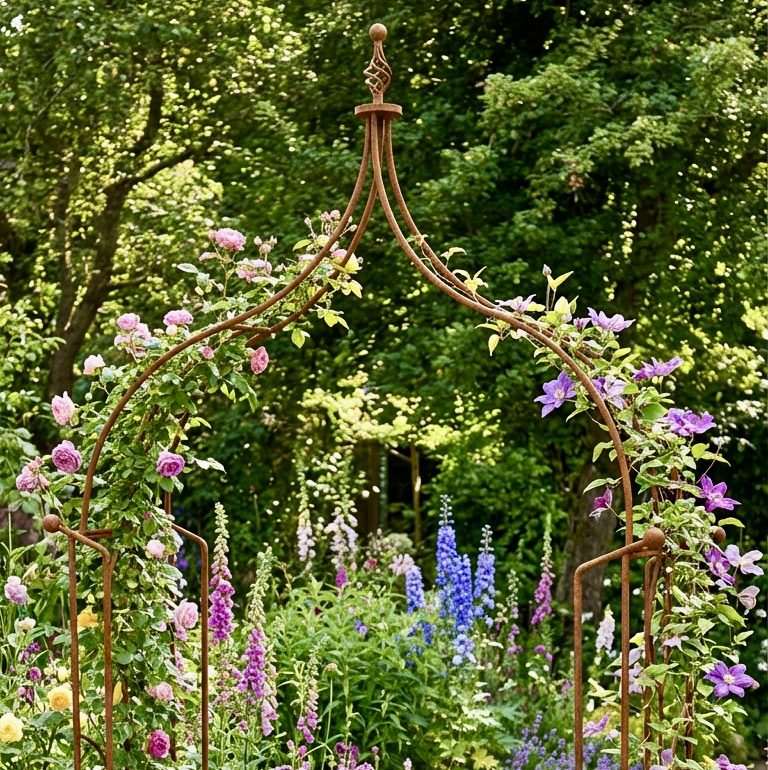 flowerogeerust2 Ogee Arch - Image 1