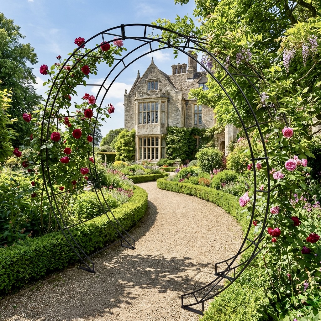 roundblack2 Round Arch - Image 1