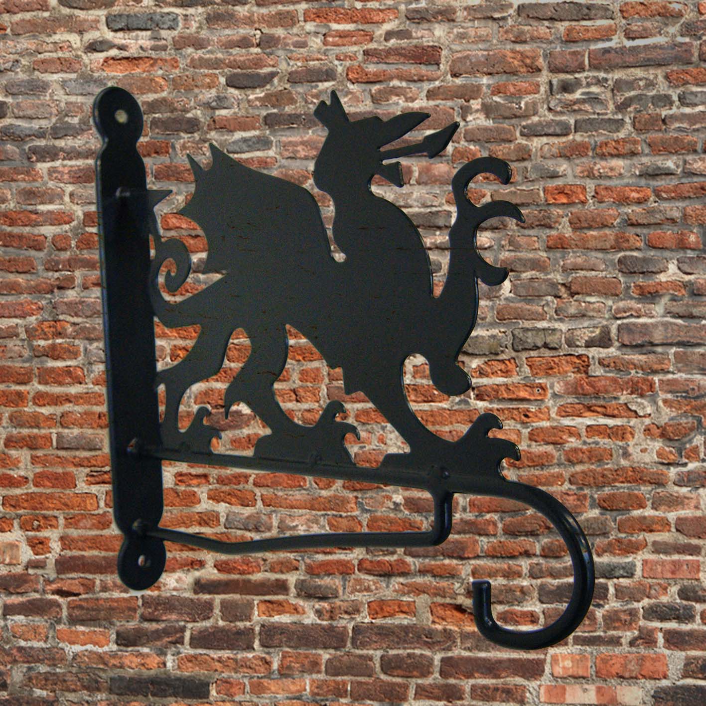 welsh-draggon-bracket-wall Welsh Dragon Feature Bracket - Image 1